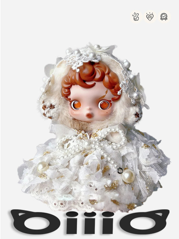 SKULLPANDA CLOTHES White Feather