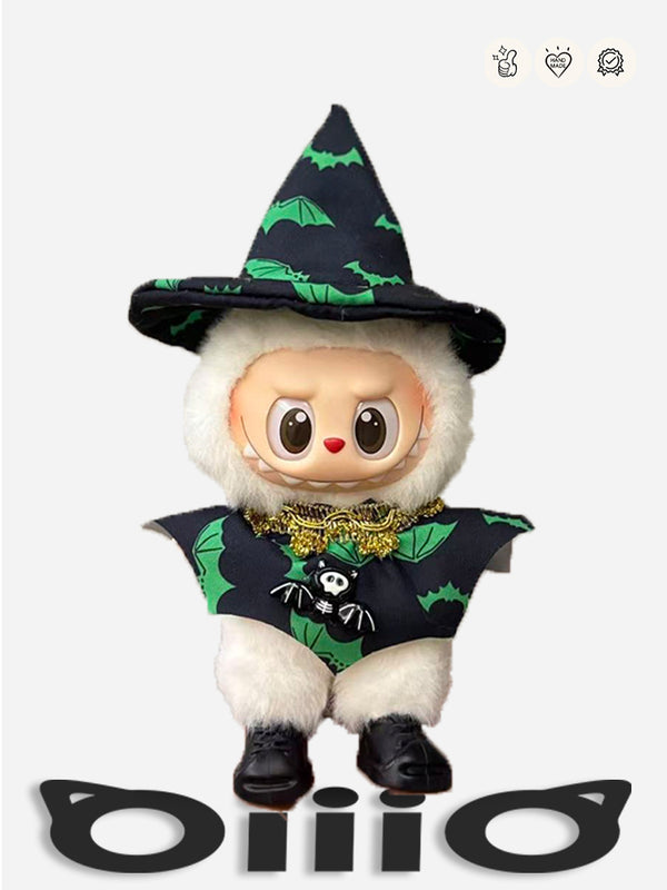 LABUBU CLOTHES Halloween Batborne Hex