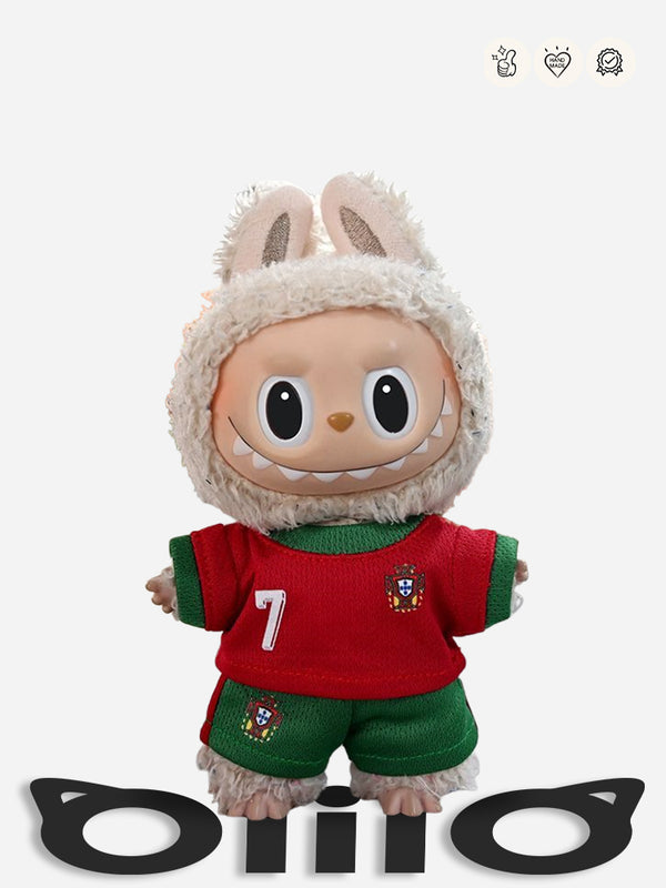 LABUBU Clothes Portugal  CR7 jersey