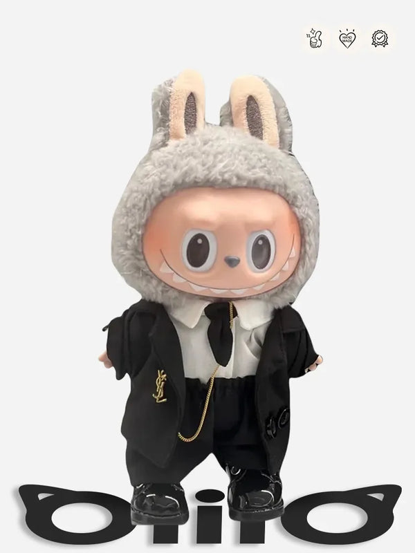 LABUBU Styled Outfits YS* Black Suit