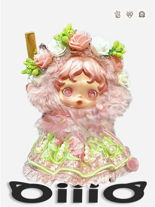 SKULLPANDA CLOTHES Pink Rose