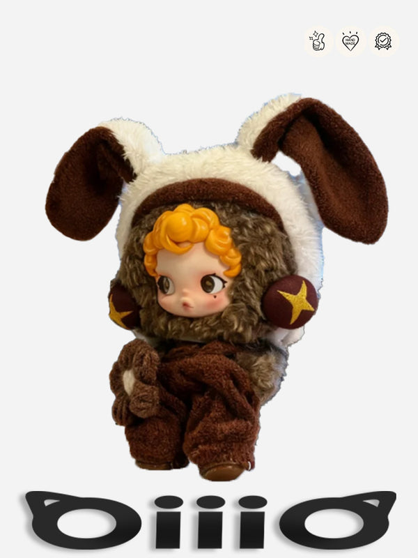 SKULLPANDA CLOTHES Brown Cocoa