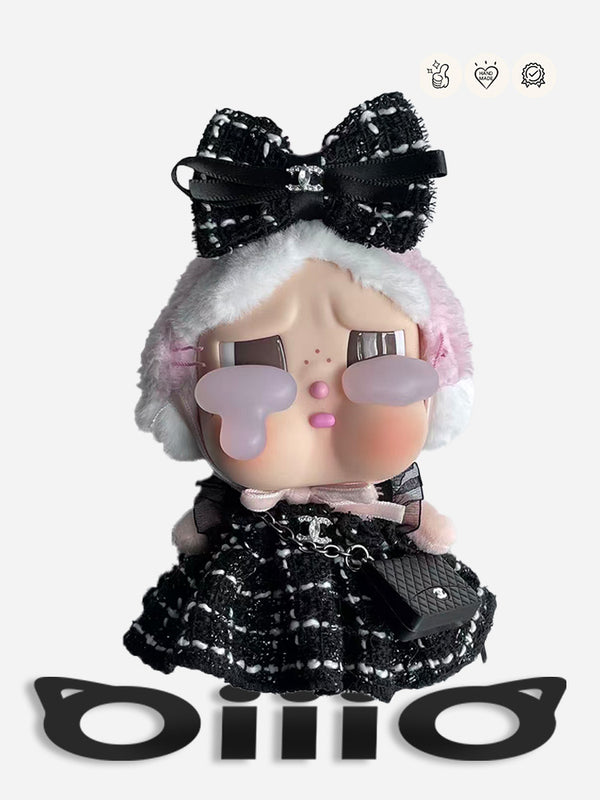 CRYBABY CLOTHES Chan*l Black Retro Whisper