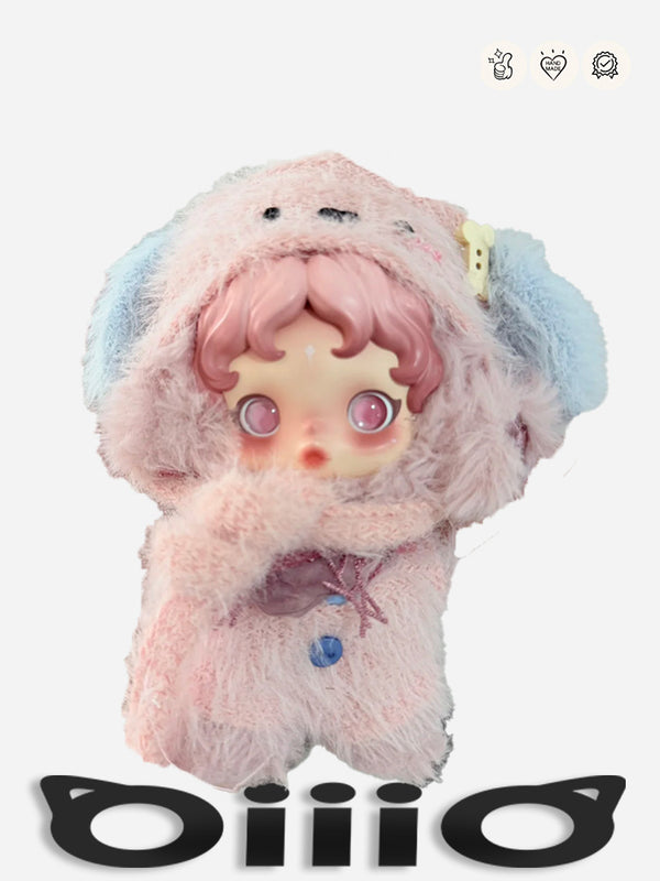 SKULLPANDA CLOTHES Red Flame Heart