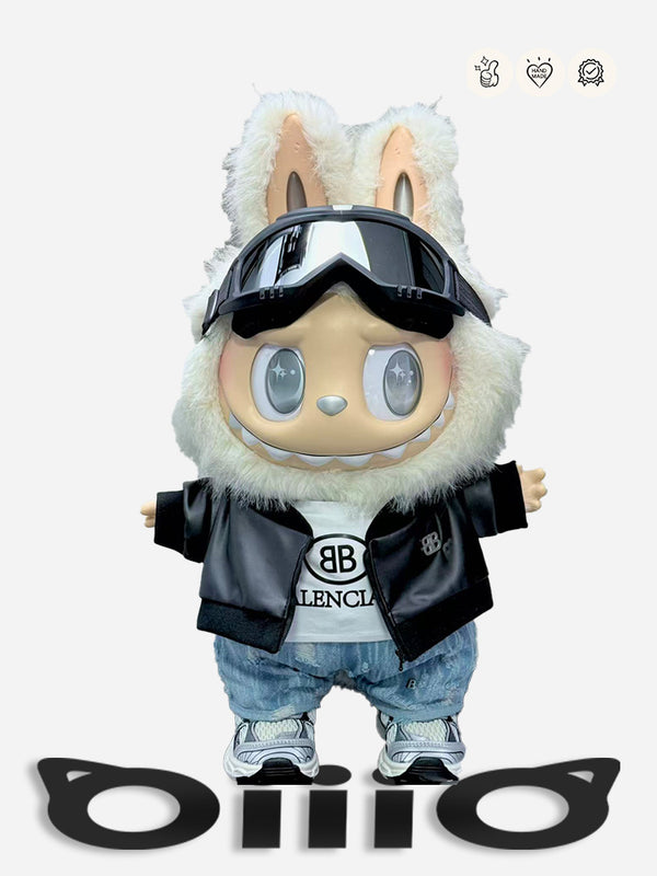 LABUBU CLOTHES Balenci Black Elegant