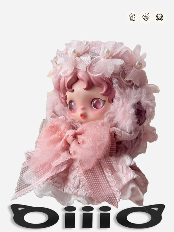 SKULLPANDA CLOTHES Pink Velvet