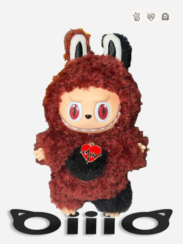 Custom Labubu - Red Flame