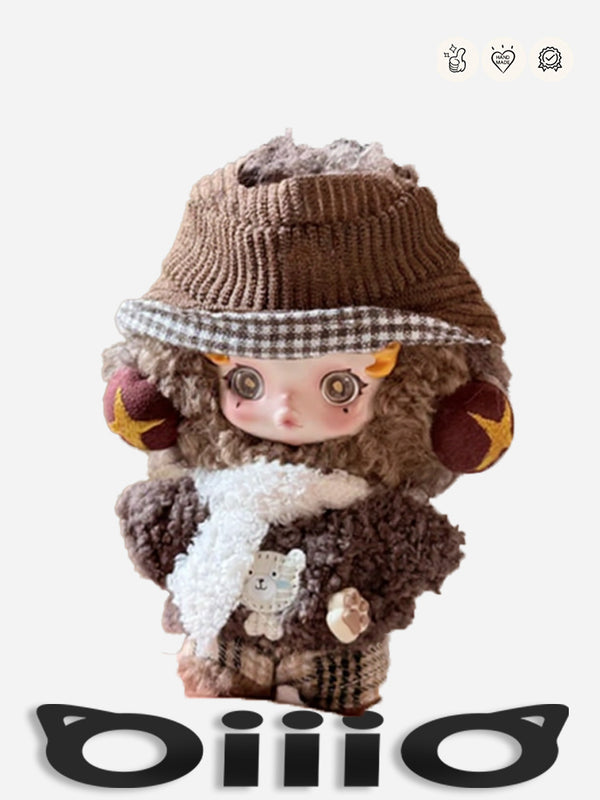 SKULLPANDA CLOTHES Brown Oak