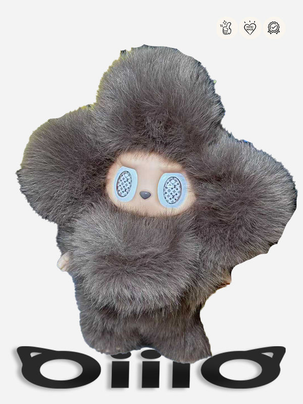 Custom Labubu - Grey Cloud