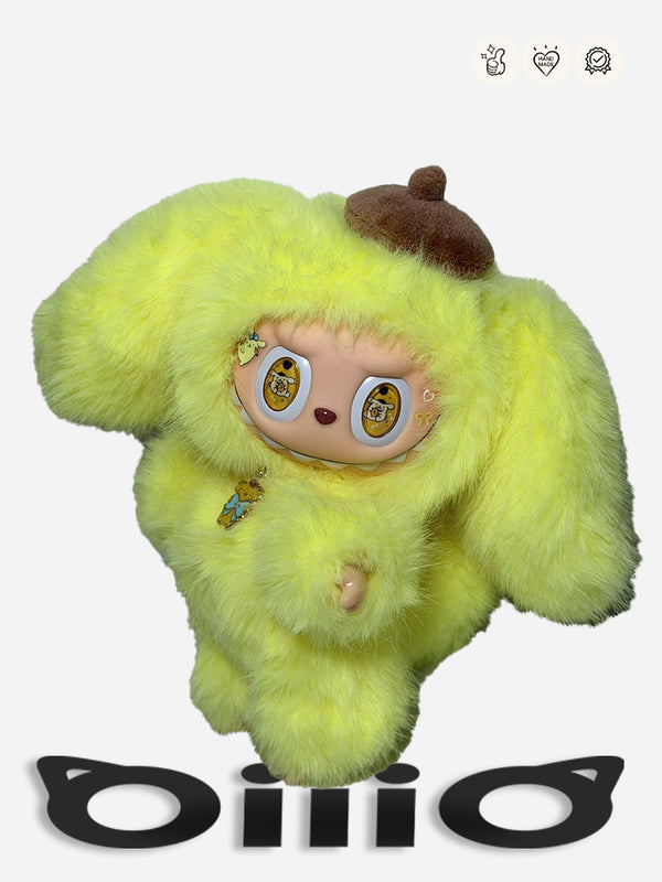 Custom Labubu - Yellow Sun