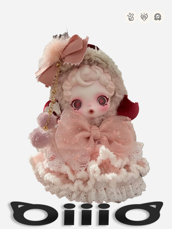 SKULLPANDA CLOTHES Pink Velvet