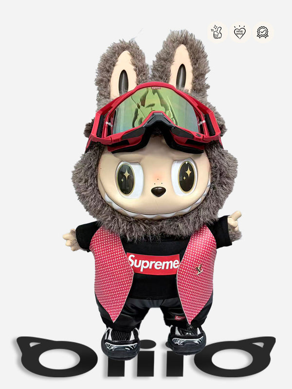 LABUBU CLOTHES Louis V Red Hype