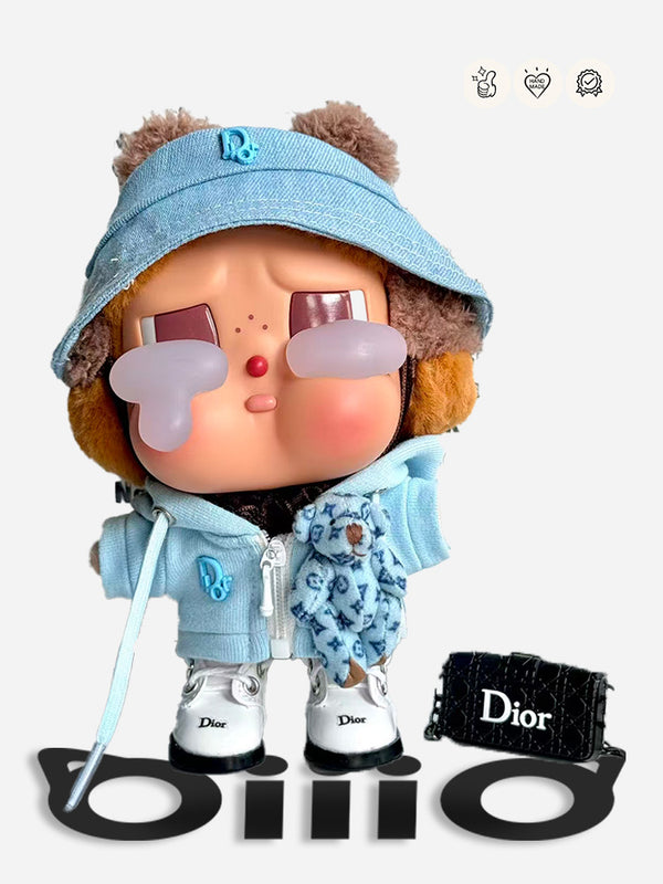 CRYBABY CLOTHES Dio* Blue Retro Tear