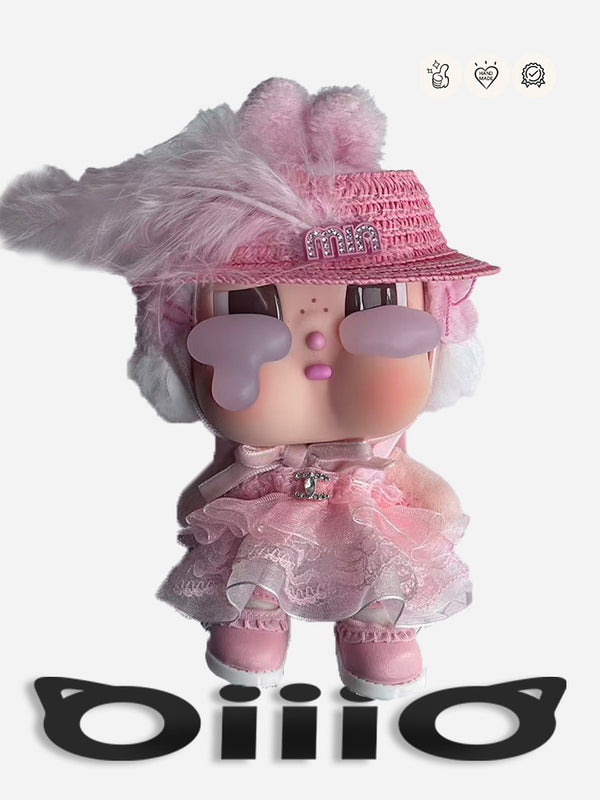 CRYBABY CLOTHES Chan*l Pink Furry Secret