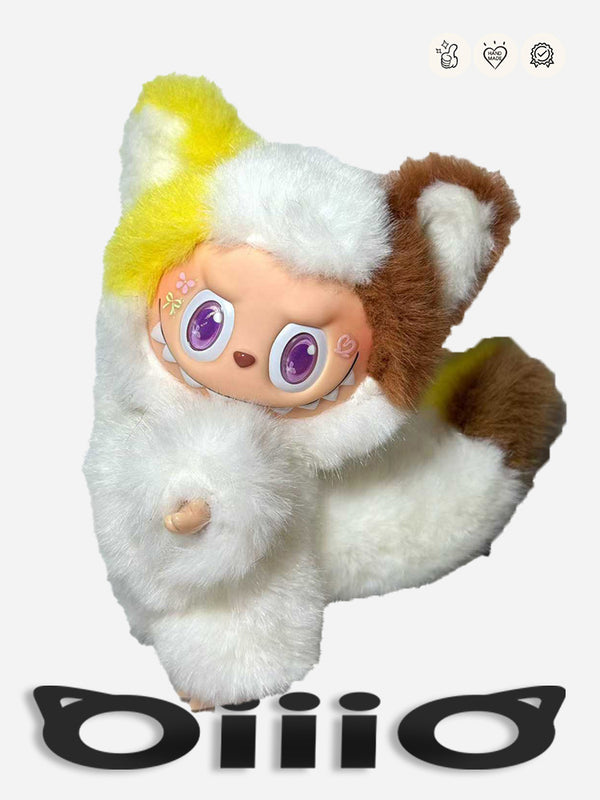 Custom Labubu - White Snow