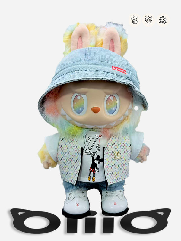 LABUBU CLOTHES Louis V White Fit