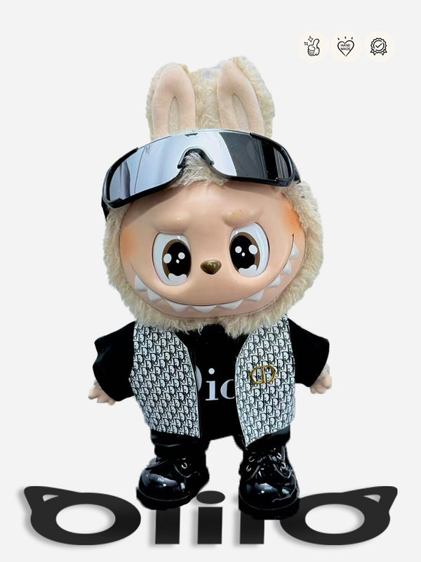 LABUBU CLOTHES Dio* Black Shine