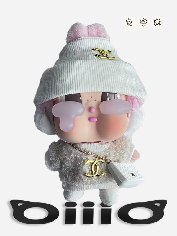 CRYBABY CLOTHES Gucc* White Knit Candy