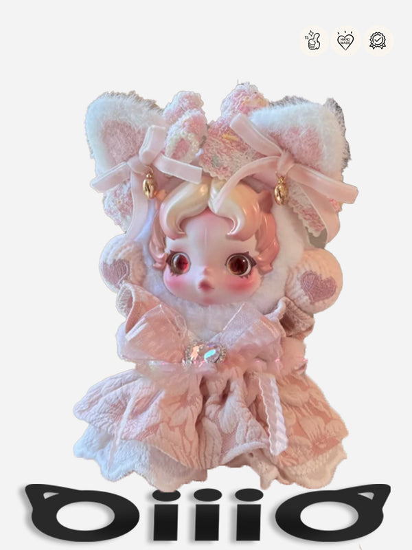 SKULLPANDA CLOTHES Pink Rose