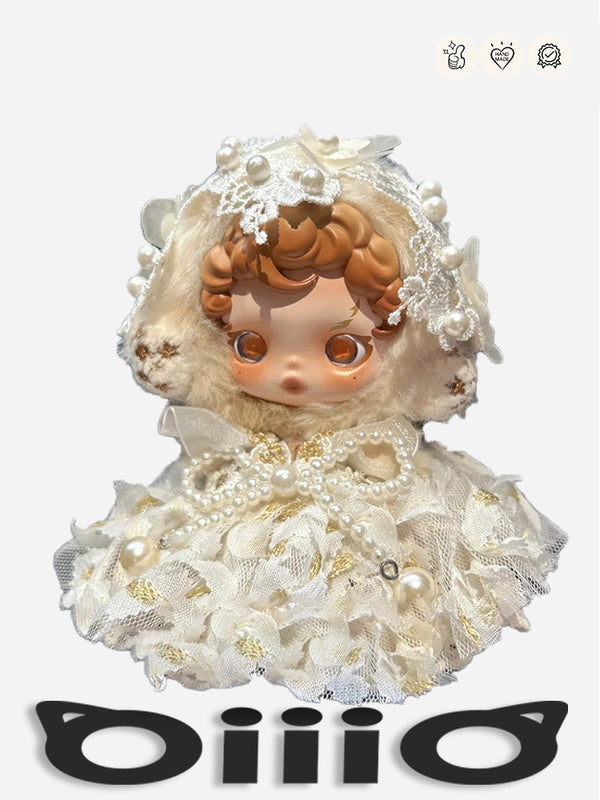 SKULLPANDA CLOTHES White Feather