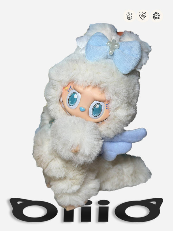 Custom Labubu - White Snow