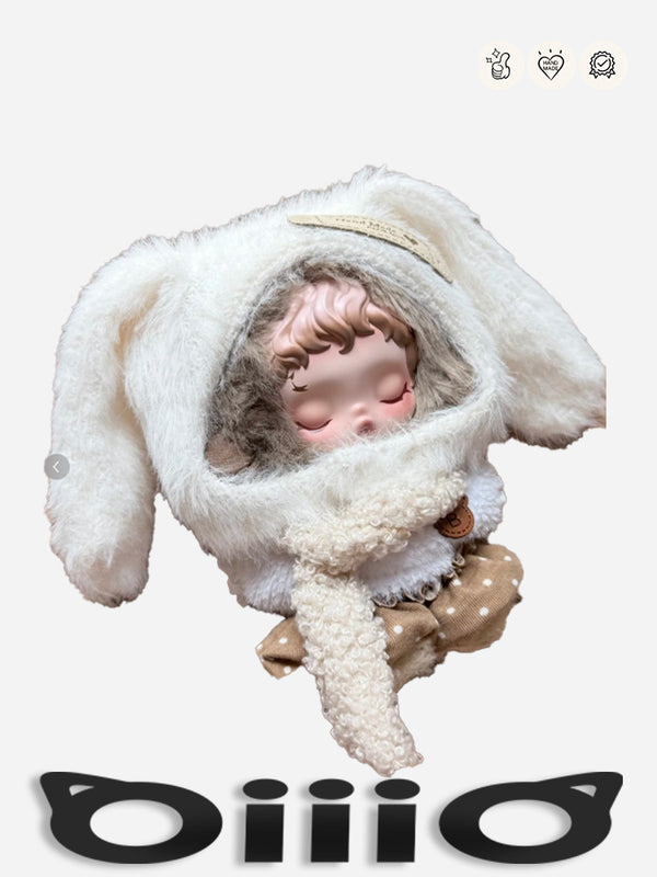 SKULLPANDA CLOTHES White Feather