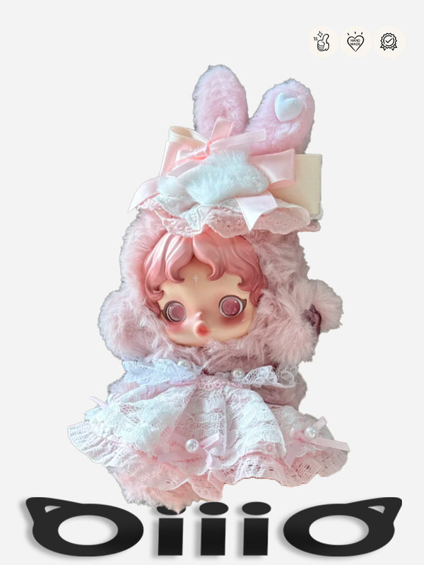 SKULLPANDA CLOTHES Pink Rose