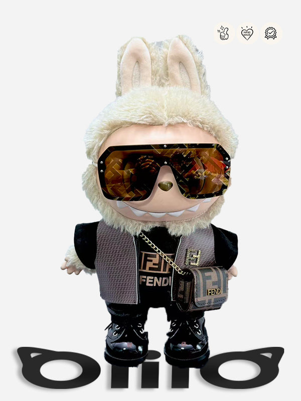 LABUBU CLOTHES Fend* Black Line