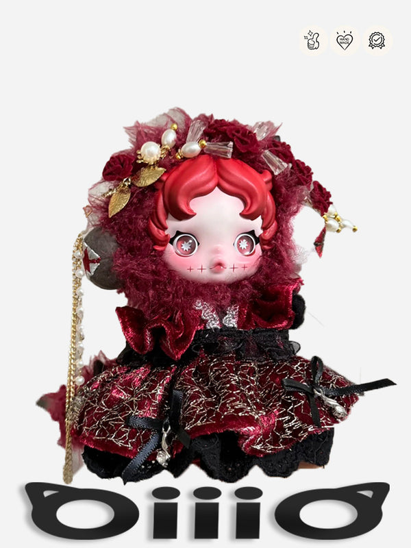 SKULLPANDA CLOTHES Red Ember