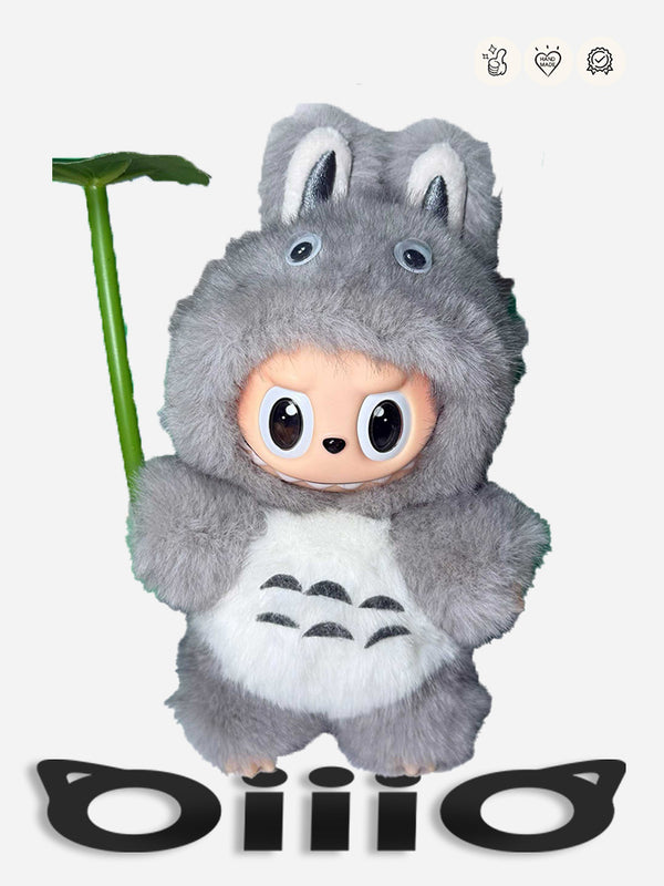 Custom Labubu - Grey Cloud