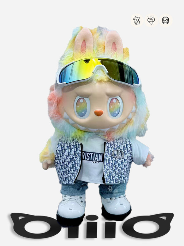 LABUBU CLOTHES Dio* White Classic