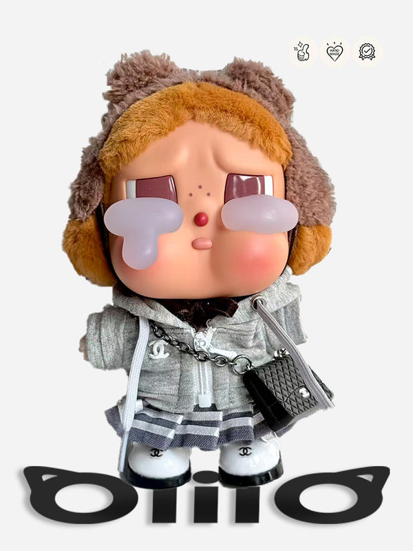 CRYBABY CLOTHES Chan*l Grey Layer Echo