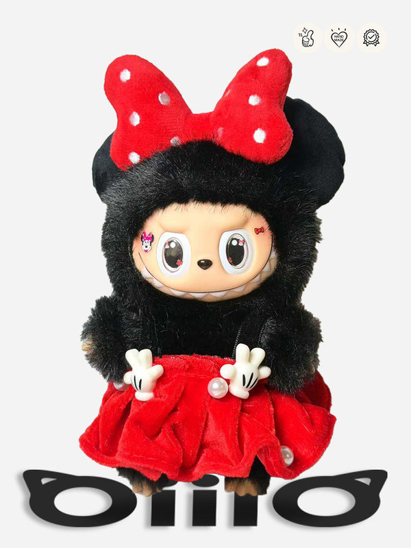 Custom Labubu - Red Flame