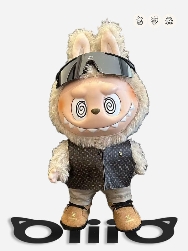 LABUBU CLOTHES Louis V Black Core