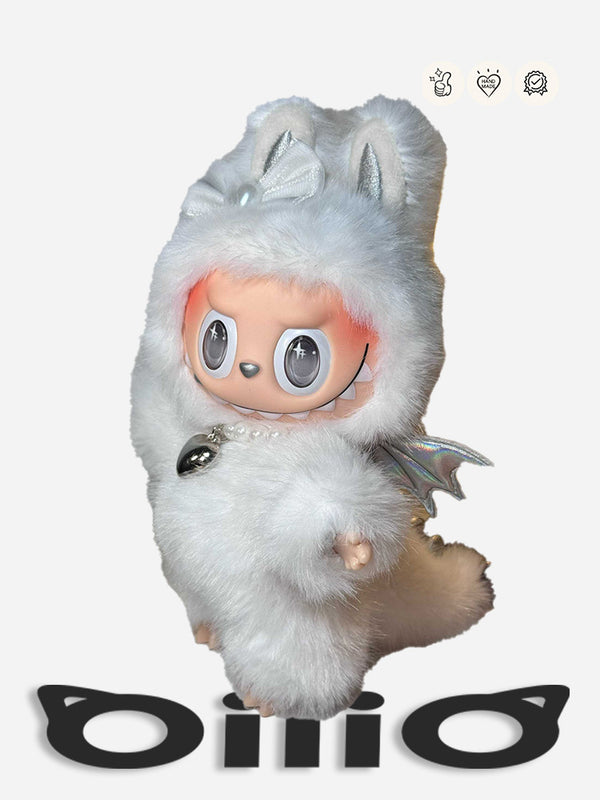Custom Labubu - White Snow