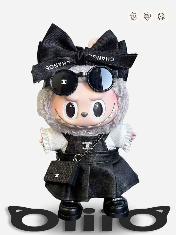 LABUBU Clothes Chan*l Sophisticated Bow - featured Overall Outfit