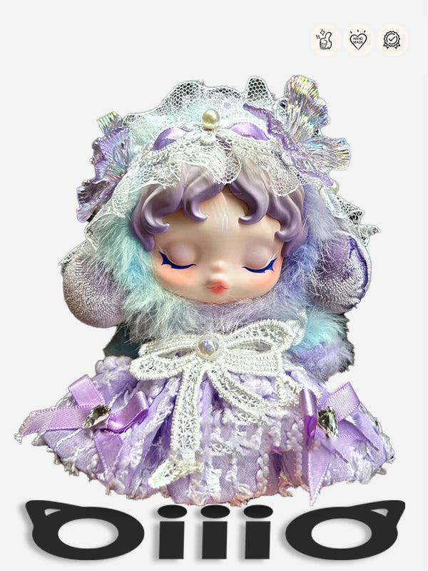 SKULLPANDA CLOTHES Purple Amethyst