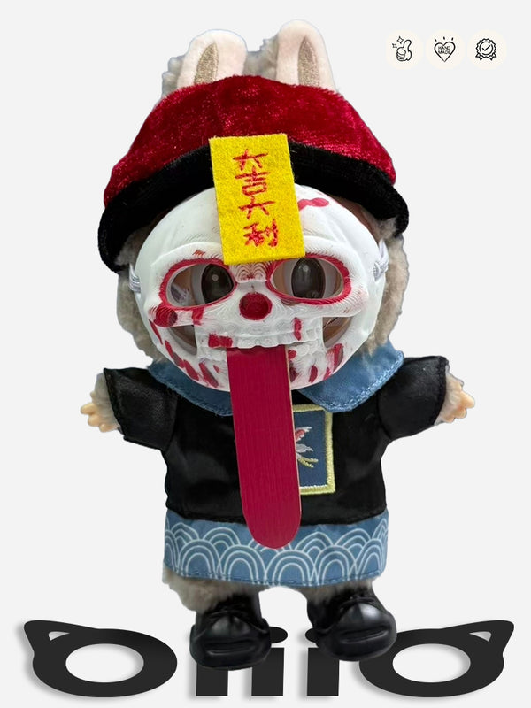 LABUBU Clothes Halloween Costumes Chinese Zombie