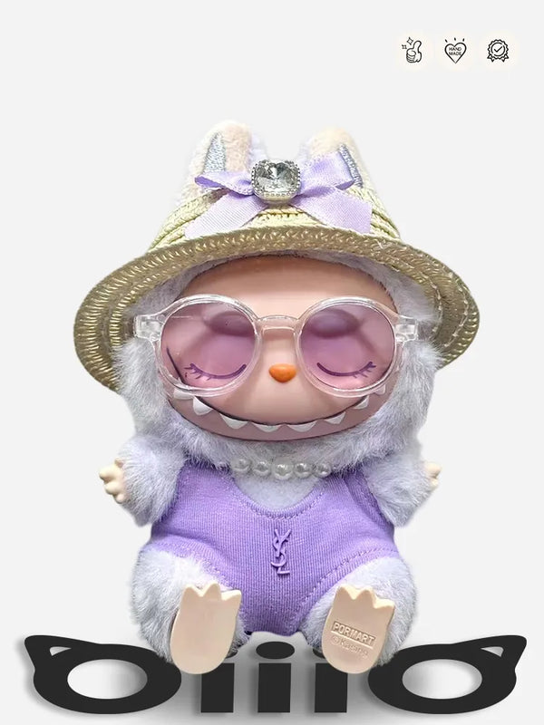 LABUBU Clothes YS* Purple Elegance Set