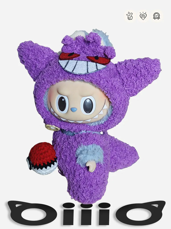LABUBU Pokem Gengar Outfit