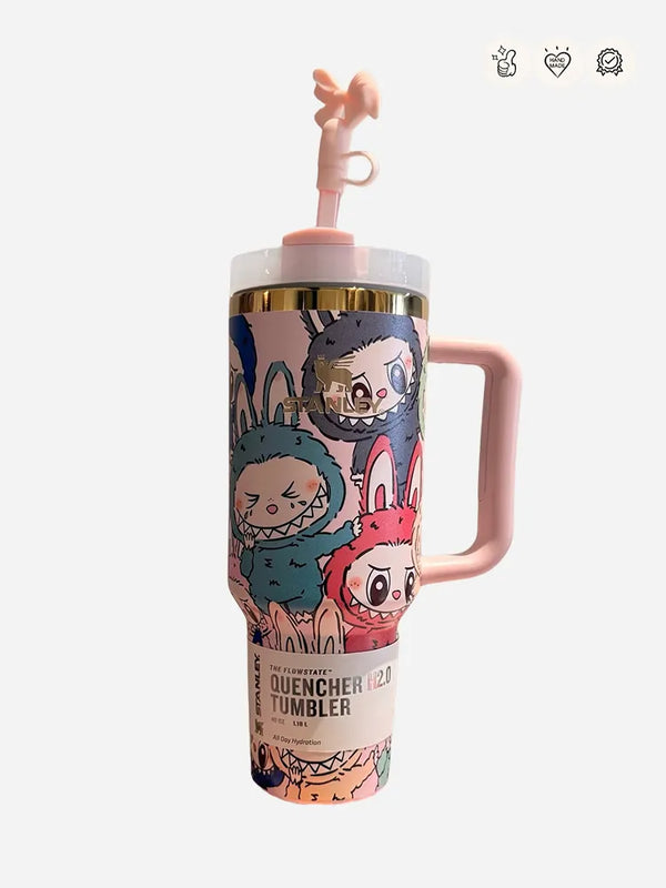 LABUBU Oversized High - aesthetic Insulated Tumbler