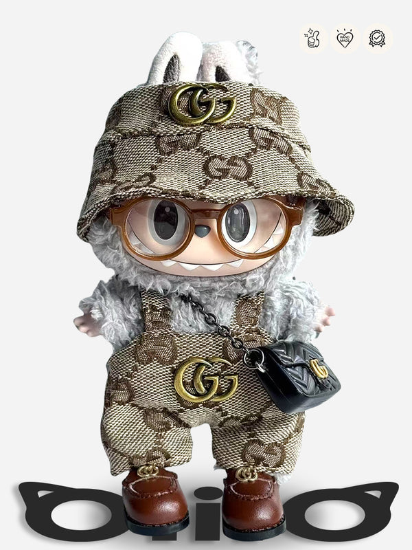 LABUBU Clothes Gucc* Overalls