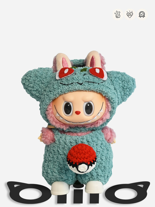 LABUBU Pokem Bulbasaur Outfit