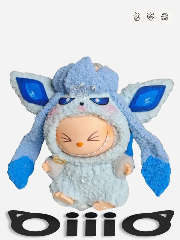 LABUBU Pokem Glaceon Outfit