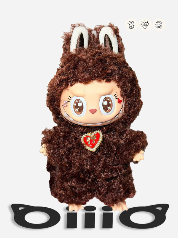 Custom Labubu - Brown Bear