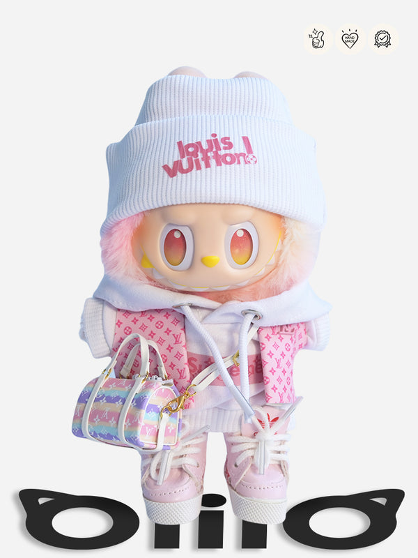 Labubu Styled Outfits Louis V X Sup Pink Chic Explorer