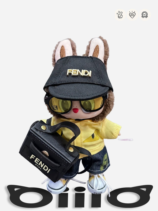 Labubu Clothes Fend* Cap & Bag Style Outfit