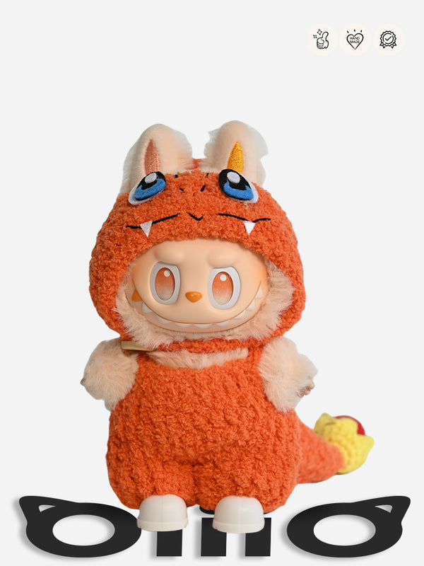 LABUBU Pokem Charmander Oufit