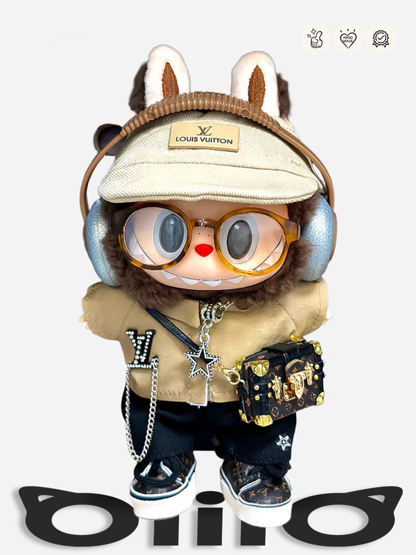 LABUBU CLOTHES Louis V Street Maillard