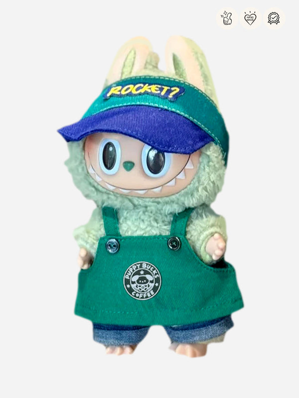 LABUBU Clothes Starbucks Work Outfit